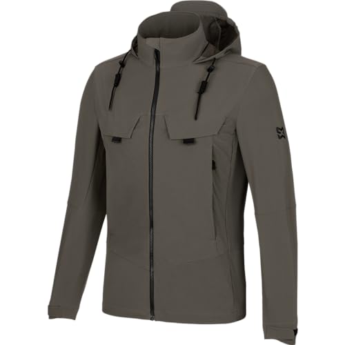 WÜRTH MODYF Outdoorjacke Loop – hochwertige Übergangsjacke in Anthrazit aus Stretch-Material mit hohen Abriebwerten – atmungsaktiv & winddicht – Größe L