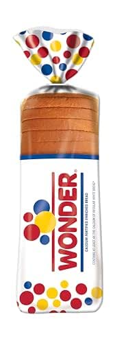 Wonder Bread Classic White Sandwich Bread, Sliced White Bread, 20