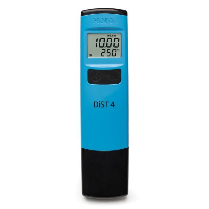 HANNA DiST 4 Waterproof EC Tester, Digital Conductivity Meter, 0.00-20.00 mS/cm Range, Model HI98304-image-40