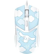 Razer Cobra Wired Gaming Mouse 58g Lightweight - Gen-3 Optical Switches - Chroma RGB Lighting Underglow - 8500 DPI Optical Sensor - 100% PTFE Mouse Feet - Speedflex Cable - Cinnamoroll Edition