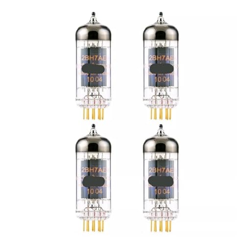 4 Pcs Gain Matched 12BH7 Gold Needle Vacuum Tube -