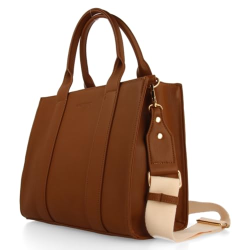 Sac bandoulière en cuir Gioseppo, l'élégance intemporelle du cuir et beige Malone