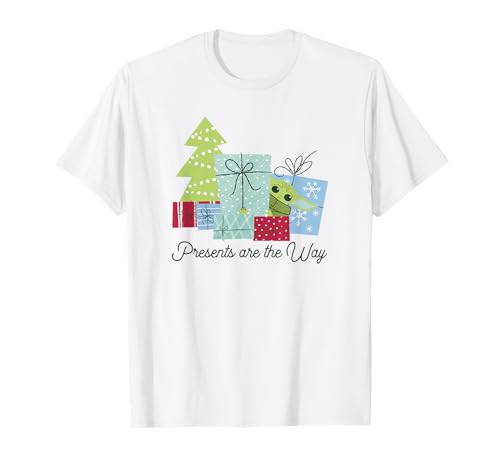 T-shirt Mandalorian Star Wars de Noël imprimé fêtes de fin d'année