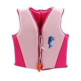 Damen-Badeanzug, Kleinkind, Schwimmweste, Kinder, Schwimmjacke, Schwimmjacke, Auftrieb, Bademode für Sommer, Strand, Pool, Urlaub (3–6 Jahre), Rosa