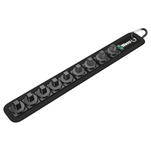 Wera 05003981001 (Textilgurt), 9-teilig, unbestückt Belt B 0/9 1 x 45.0x310.0Klettstreifen 30 1 x 30.0x200.0