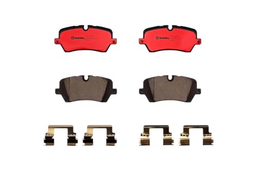 Brembo P44021N Premium Ceramic Rear Disc Brake Pad Set LAND ROVER OE# LR079910 by Brembo - Image 3