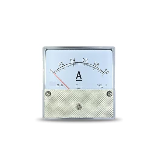 Ampèremètre CC SD80 DC 30A cadran analogique encastrable Dh80