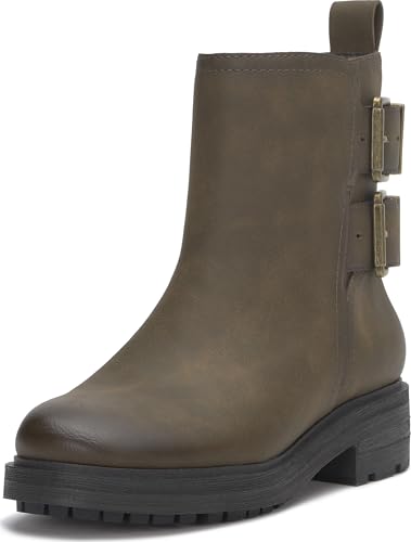 Lucky Brand Women's Candre Motorcycle Boot