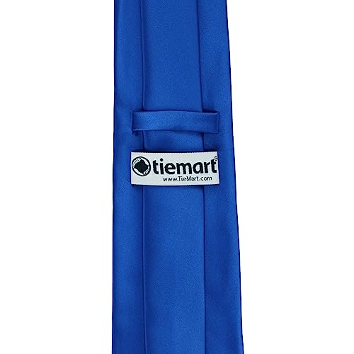 Image of tiemart Premium Solid Color Necktie