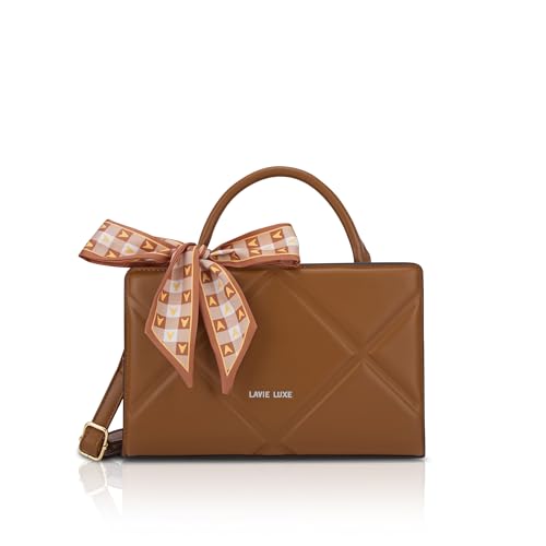 Image of Lavie Luxe Women's Quaro Horizontal Satchel Handbag for Women | Satchel Bag for Work | Ladies purse | Stylish Shoulder Bag | Gift For Women