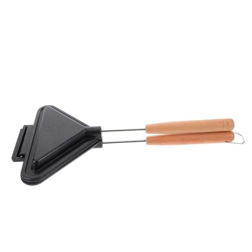 BIUDECO Sandwich Frying Pan Double Sided Non-stick Cast Aluminum Quick Cooking for Bread Cheese Desserts