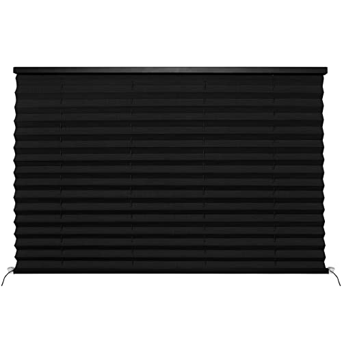 Image of RV Blinds for Camper Window, RV Shades Window Pleated Shades,Camper Blinds for Travel Trailer Motor Coach Motorhome-38 W X 24 inch L