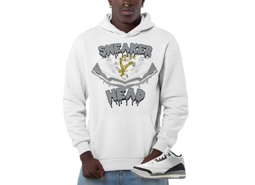 Jordan 3 Retro Cement Grey Men's Hoodie To Match Sneakers