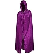 WOFASHPURET 1Pc halloween cape Party Costume Cloak Soul Taker Cape Performance Cloak vampire cost...