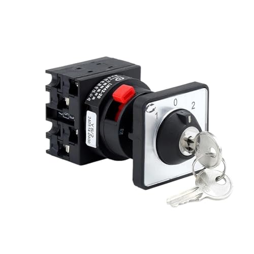 Commutateur rotatif de contrôle LW42-20YS3 multipolaire 16 bornes YMW42-20A