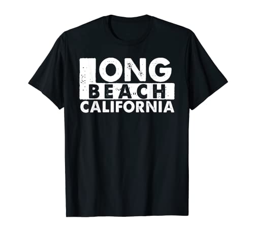Retro Vintage Long Beach CA California Style Native T-Shirt T-Shirt