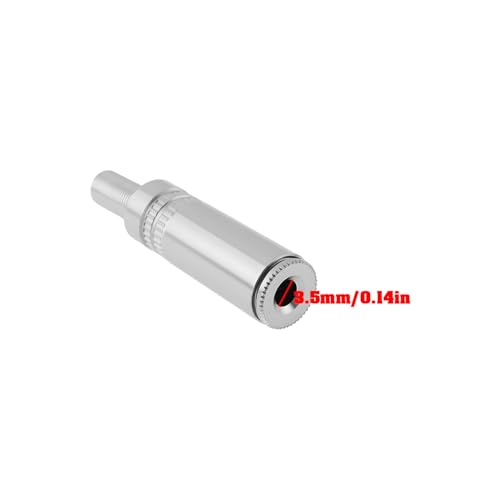 Adaptador de audio estéreo hembra 3.5mm, pack de 6 miniatura 4