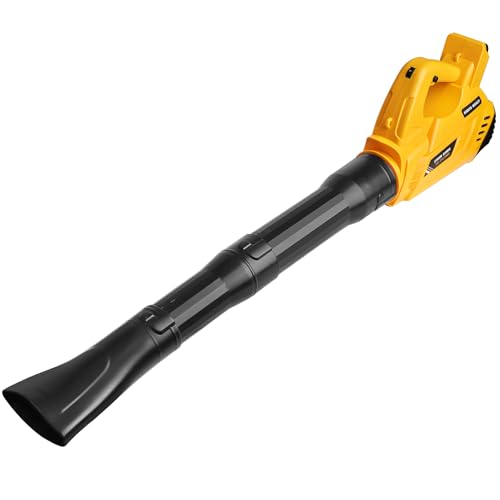 Powarobor Cordless Leaf Blower for Dewalt 18V Battery, 6 Speeds Handheld Electric Air Blower Powerful for Garden Lawn Care Leaf Snow Blowing,Car Computer Dust Cleaner (Tool Only,no Battery)