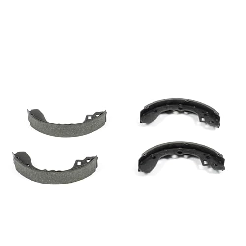 Image of PowerStop Rear Drum Brake Shoes for Kia Rio 2003-05 - Brake Shoe Replacement, B806