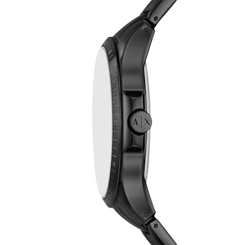 La Mejor Selección de Reloj Armani Negro Top 10. 27 Imagen adicional