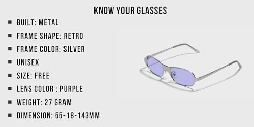 Image of SAM AND MARSHALL BENEDICT Sunglasses I 400UV Protection I Rectangular Sunglass I Men & Women