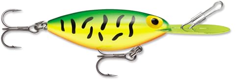 STORM Original Hot 'N Tot Crankbait, Diving Hard Bait Fishing Lure with Wide Wobble Action for Bass, Walleye and Freshwater Fishing, 2-1/2