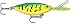 Storm Original Hot 'N Tot 07 Fishing Lure, Hot Tiger