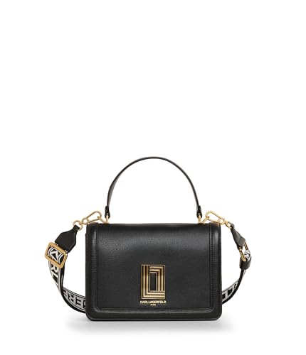 Image of KARL LAGERFELD Women's Simone Solid Satchel Crossbody
