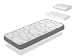 DORMISSIMO Pack Colchon 90X160 NAOS Cama Infantil, Altura 16 CM, 1 Almohada Junior 90X35 + 1 Protector colchon 90X160 cm