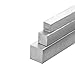 304 Stainless Steel Square Bar Rods, 3mm 4mm 5mm 6mm 8mm 10mm 12mm 16mm Length 500mm Steel Rod 2pc(5mmx5mm)