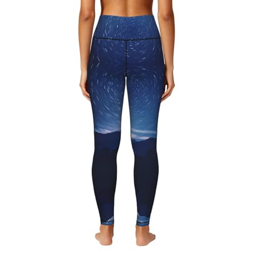 Leggings de yoga con estrellas brillantes y bolsillos para entrenar con estilo 4