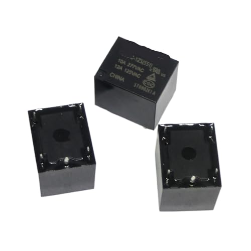 Relé JQC3FF-24V-1ZS de 24V CC con 5 pines para automatización de circuitos de control 3 piezas