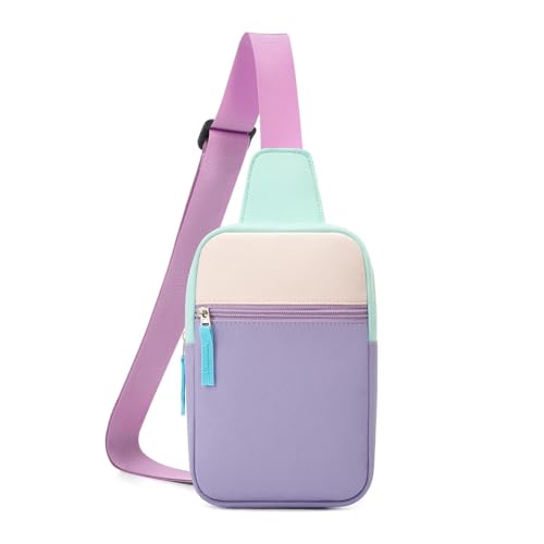 Sveter Fanny Pack Purse Birthday Gifts for 8 9 10 11 12 Year Old Teen Girls Girl Fashion Gifts for Tween Girls Kids Crossbody Bag Adjustable Sling Bag Preppy Trendy Stuff Dorm Travel Essential