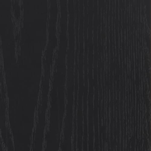 Image of Nathan James Iris 3 Drawer Dresser, Mid-Century Modern Solid Wood Dresser for Bedroom, Black Oak