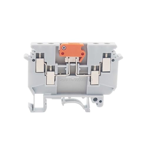 Bloque de terminales UDK4-MTK, conector de cable de 4 mm² para riel DIN eléctrico