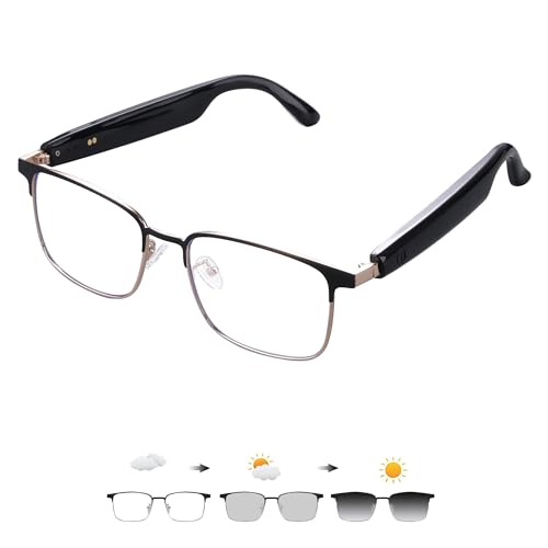 OICIIDO Bluetooth Smart Glasses for Women Men, Remote Shooting, Music&Calls, ...