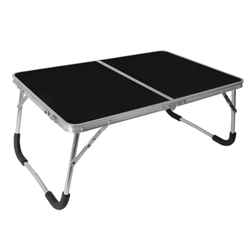 Escritorio plegable portátil para laptop, mini bandeja de cama para trabajo, estudio, comedor y camping, mesa de pie ajustable versátil con patas antideslizantes para uso en casa y viajes