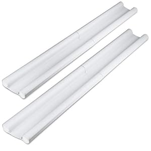 Luana Rose tochtstopper voor deuren in een set van 2 – De effectieve deurafdichting tegen tocht – Kan op maat worden gesneden voor deuren tot 90cm – Deurafdichting – Windstopper & luchtstopper