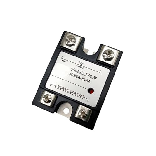 Relé monofásico de estado sólido AC a AC SSR-60AA interruptor electrónico 60A 3