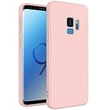 WOGROO for Samsung Galaxy S9 Case Pink, Scratch Resistant with Soft Touch, Slim Thin Phone Cover for Samsung Galaxy S9