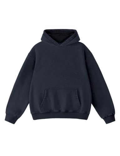 Image of Hatant Oversized Hoodie Sweatshirts for Men Couples Heavyweight Hoodies Pullover Vintage Mens Acid Wash Sweaters Clothes 2026