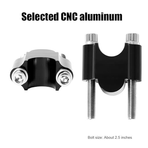 Elevadores de manillar en aluminio mecanizado ordinarYone 22mm 28mm 5
