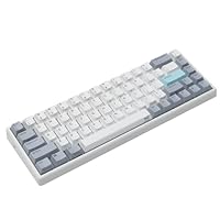 Amazon | NiZ キーボード 【Atom68白い無線RGB】 静電容量無接点