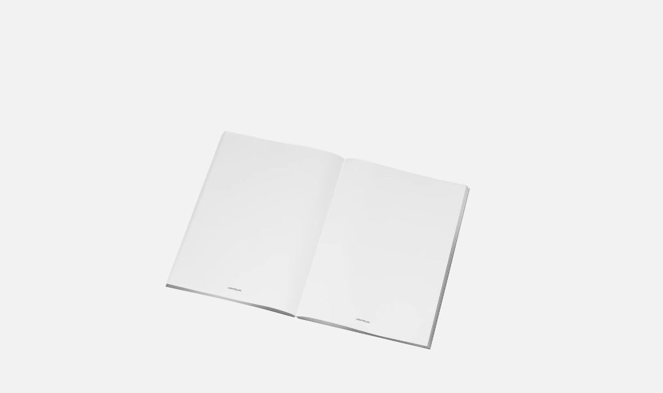 Montblanc Fine Stationery cienki notatnik czarny do podwyższonego papieru