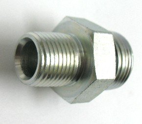 AF C3249-08-04-1/2 Male O-Ring Boss (3/4''-16 Threads) x 1/4 Male Pipe (.540''-18 Threads)