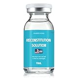 Reconstitution Solution, 2-Pack 10mL in Premium Glass Vials, Ultra Clean| Made in USA
