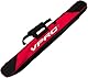 VPRO Curling Sporttasche, Rot-Schwarz, Professionelle Curlingausrüstung-Tragetasche Reise-Sportausrüstungstasche, 165 cm