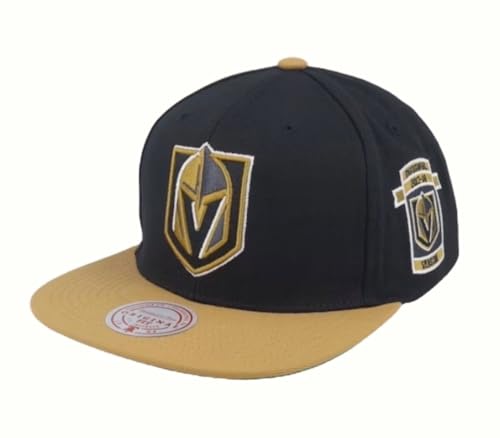 Mitchell & Ness Vegas Golden Knights Gorra Snapback miniatura 6
