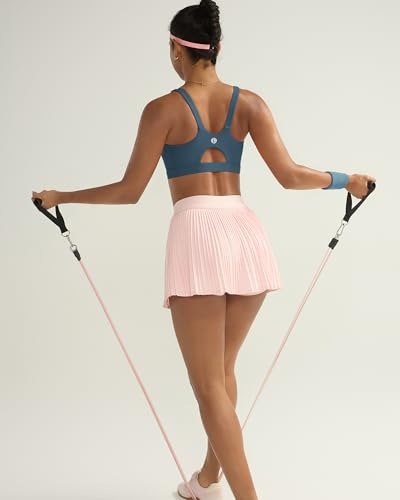 Image of RUNNING GIRL Sports Bra for Women High Support, Molded Cup High Impact Sports Bras for Women with Sewn in Pads