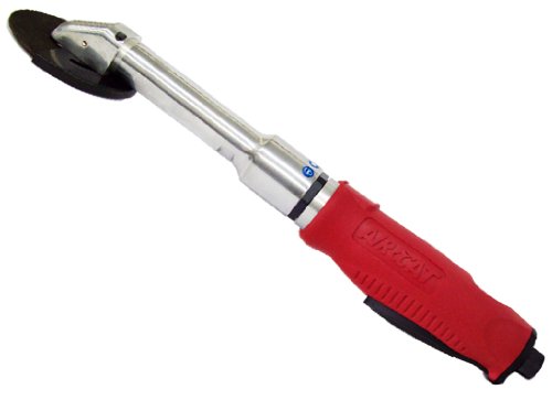 AIRCAT 6275 Red Inside Corner Die Grinder with Long Handle and Patented Angle Head
